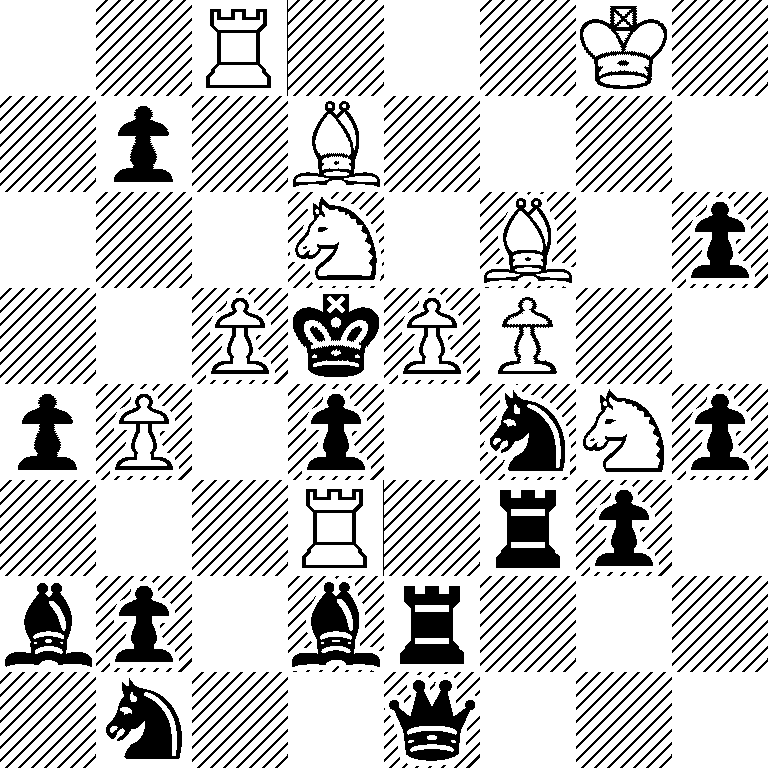 2R3K1/1p1B4/3N1B1p/2PkPP2/pP1p1nNp/3R1rp1/bp1br3/1n2q3