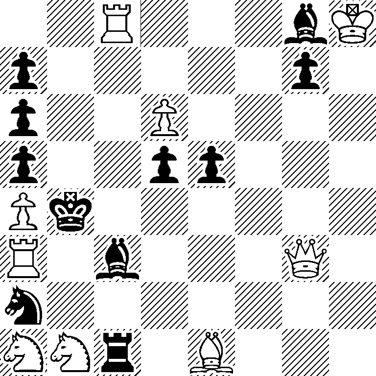 2R3bK/p5p1/p2P4/p2pp3/Pk6/R1b3Q1/n7/NNr1B3
