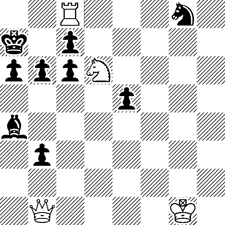 2R3n1/k1p5/pppN4/4p3/b7/1p6/8/1Q4K1