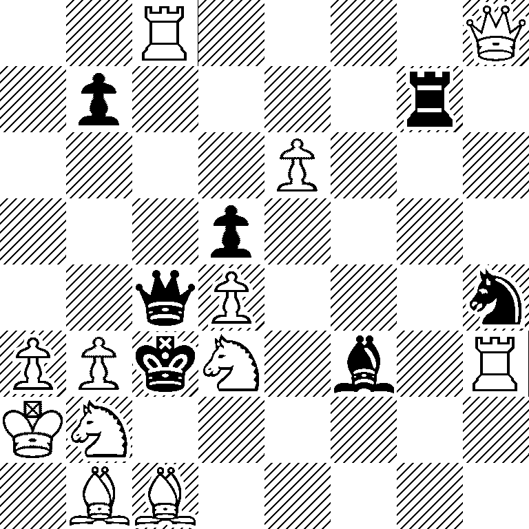 2R4Q/1p4r1/4P3/3p4/2qP3n/PPkN1b1R/KN6/1BB5