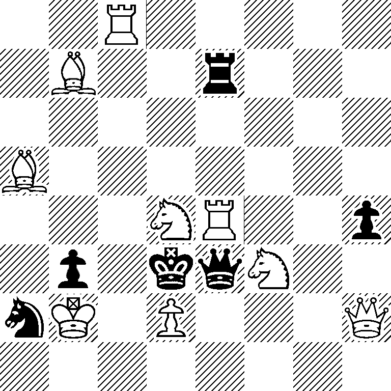 2R5/1B2r3/8/B7/3NR2p/1p1kqN2/nK1P3Q/8