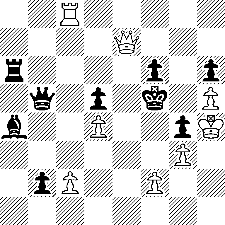 2R5/4Q3/r4p1p/1q1p1k1P/b2P2pK/6P1/1pP2P2/8