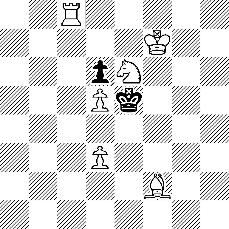 2R5/5K2/3pN3/3Pk3/8/3P4/5B2/8