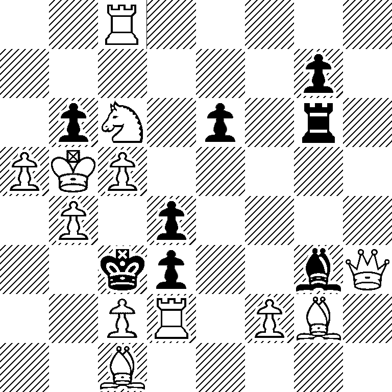 2R5/6p1/1pN1p1r1/PKP5/1P1p4/2kp2bQ/2PR1PB1/2B5