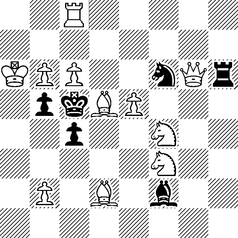 2R5/8/KPP2nQr/1pkBP3/2p2N2/5N2/1P1B1b2/8