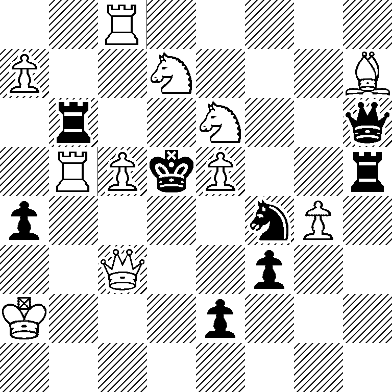 2R5/P2N3B/1r2N2q/1RPkP2r/p4nP1/2Q2p2/K3p3/8