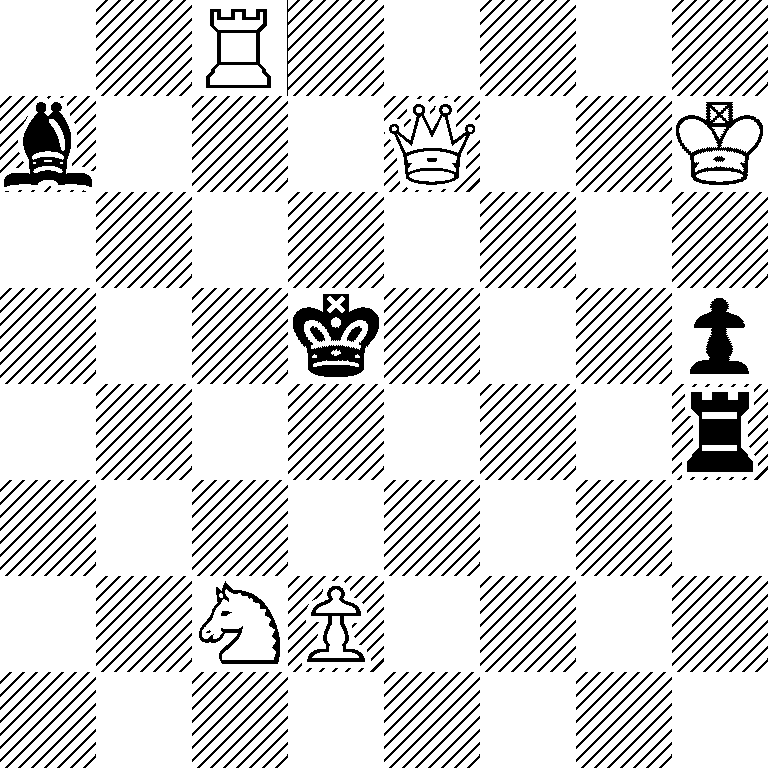 2R5/b3Q2K/8/3k3p/7r/8/2NP4/8