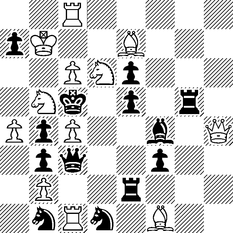 2R5/pK2B3/2PNp3/1Nk1p1r1/PpP2b1Q/1pq2p2/1P2r3/1nRn1B2