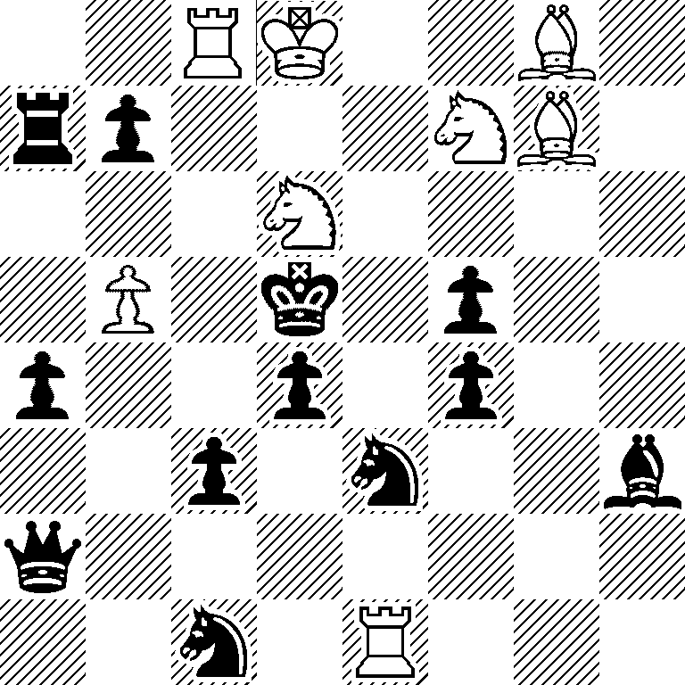 2RK2B1/rp3NB1/3N4/1P1k1p2/p2p1p2/2p1n2b/q7/2n1R3