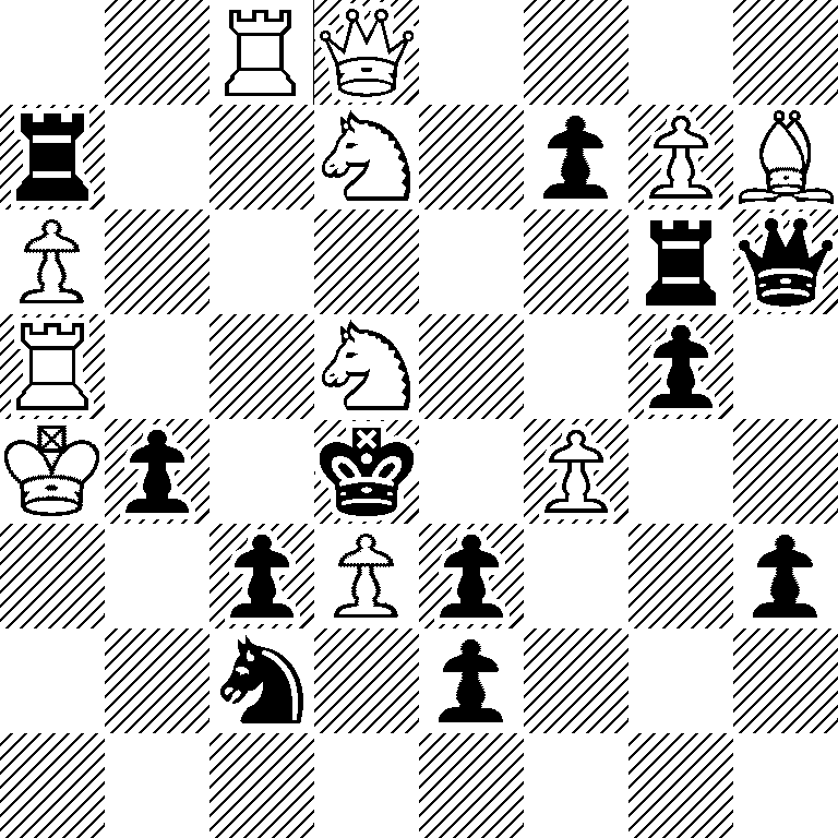 2RQ4/r2N1pPB/P5rq/R2N2p1/Kp1k1P2/2pPp2p/2n1p3/8