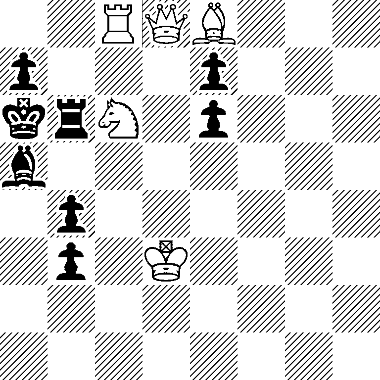 2RQB3/p3p3/krN1p3/b7/1p6/1p1K4/8/8