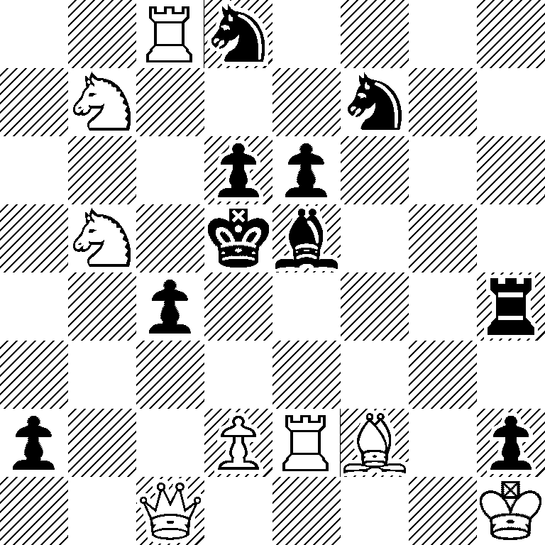 2Rn4/1N3n2/3pp3/1N1kb3/2p4r/8/p2PRB1p/2Q4K