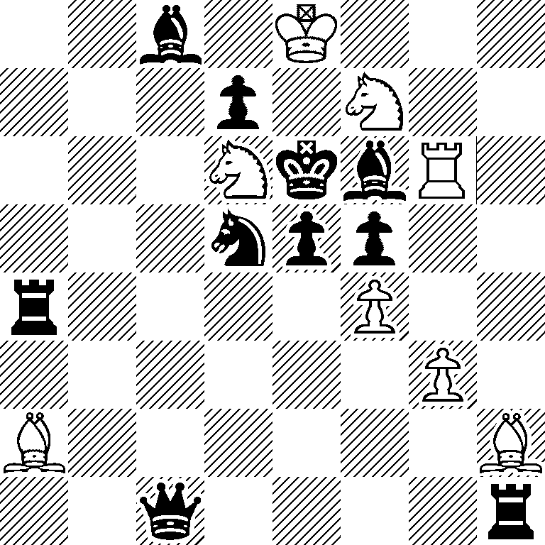 2b1K3/3p1N2/3NkbR1/3npp2/r4P2/6P1/B6B/2q4r