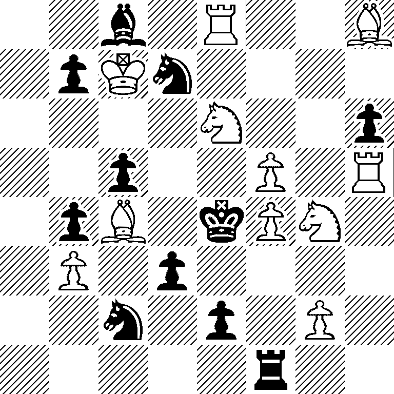 2b1R2B/1pKn4/4N2p/2p2P1R/1pB1kPN1/1P1p4/2n1p1P1/5r2