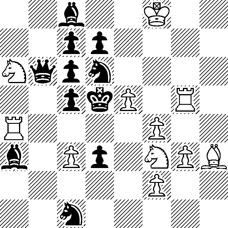 2b2K2/2pp4/Nqpn4/2pkP1R1/R4P2/b1Pp1NPB/5P2/2n5