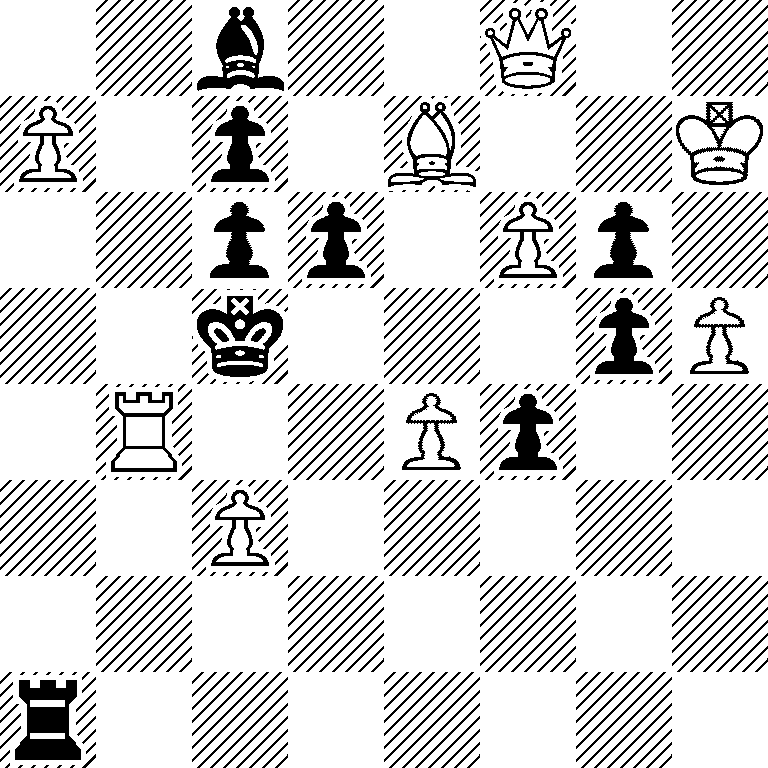 2b2Q2/P1p1B2K/2pp1Pp1/2k3pP/1R2Pp2/2P5/8/r7