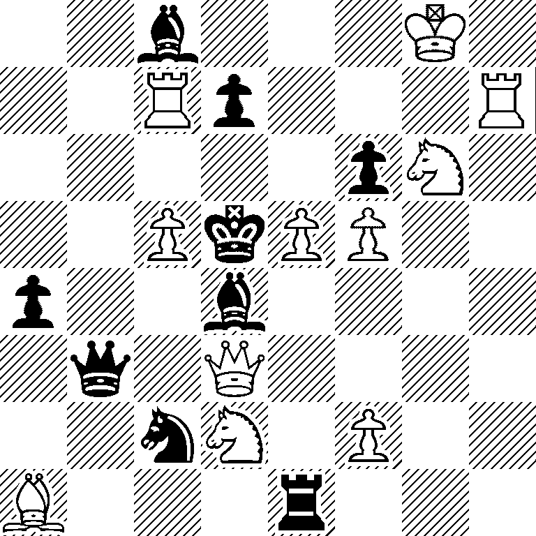 2b3K1/2Rp3R/5pN1/2PkPP2/p2b4/1q1Q4/2nN1P2/B3r3