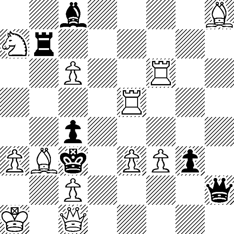 2b4B/Nr6/2P2R2/4R3/2p5/PBk1PPp1/2P4q/K1Q5
