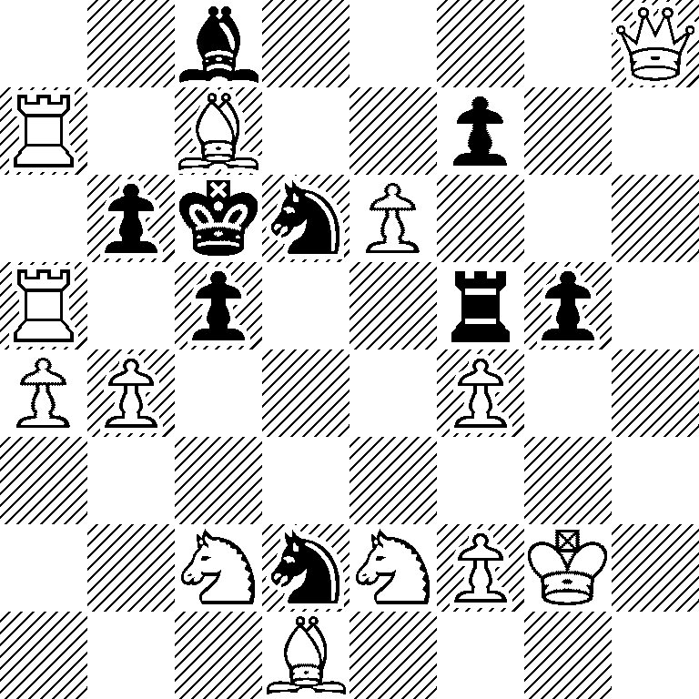 2b4Q/R1B2p2/1pknP3/R1p2rp1/PP3P2/8/2NnNPK1/3B4