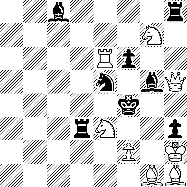 2b4r/6N1/4Rp2/4n1bQ/5k2/3rN2p/5P1K/6BB