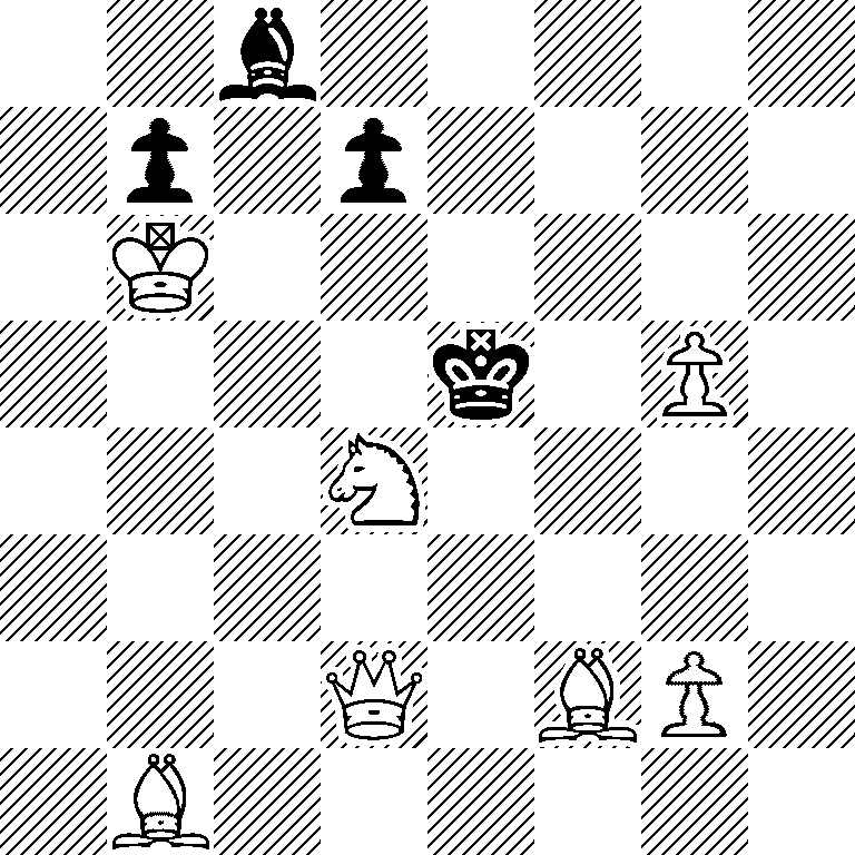 2b5/1p1p4/1K6/4k1P1/3N4/8/3Q1BP1/1B6