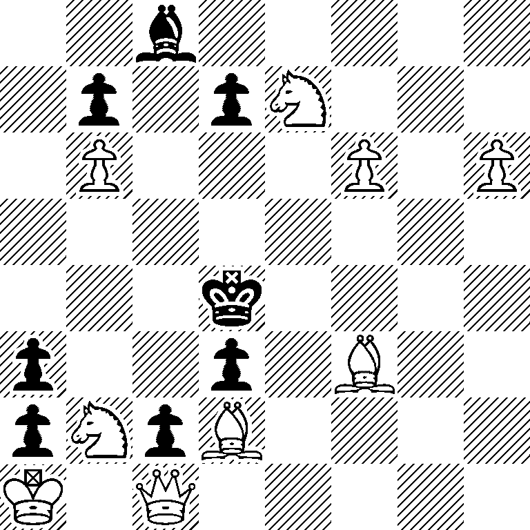 2b5/1p1pN3/1P3P1P/8/3k4/p2p1B2/pNpB4/K1Q5