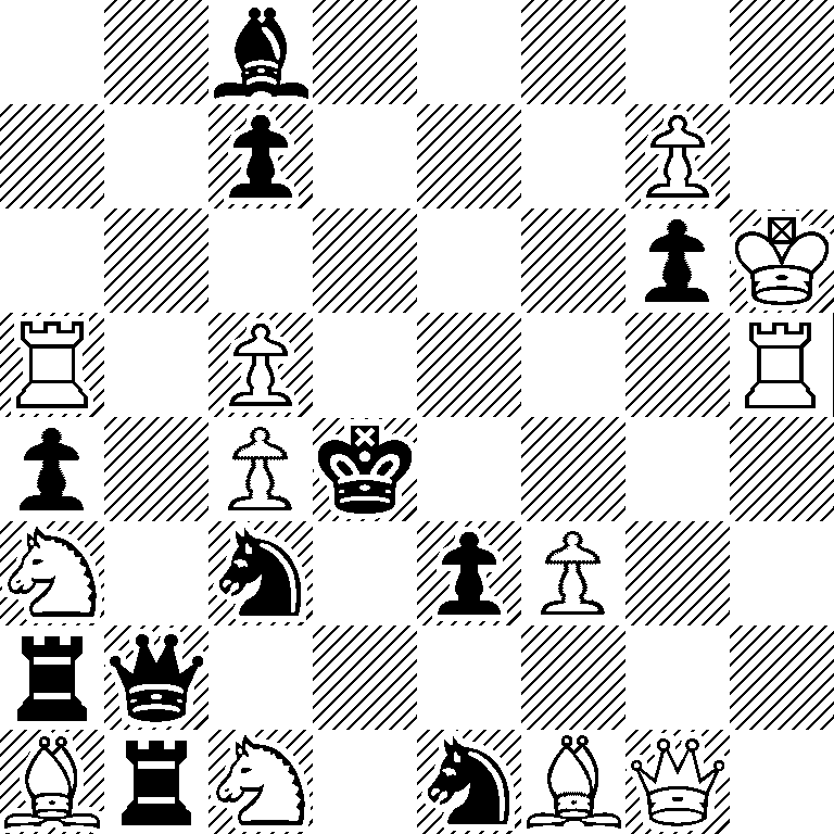 2b5/2p3P1/6pK/R1P4R/p1Pk4/N1n1pP2/rq6/BrN1nBQ1