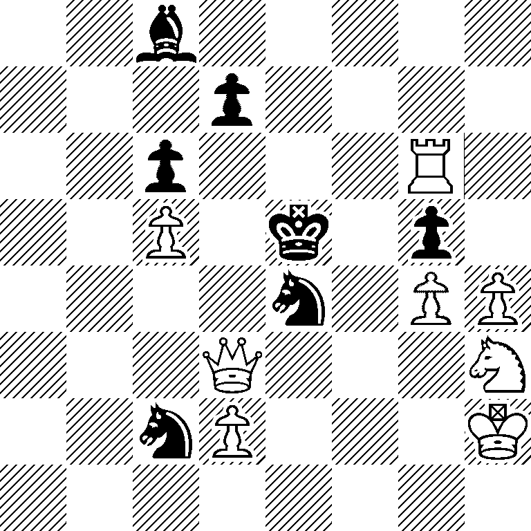 2b5/3p4/2p3R1/2P1k1p1/4n1PP/3Q3N/2nP3K/8