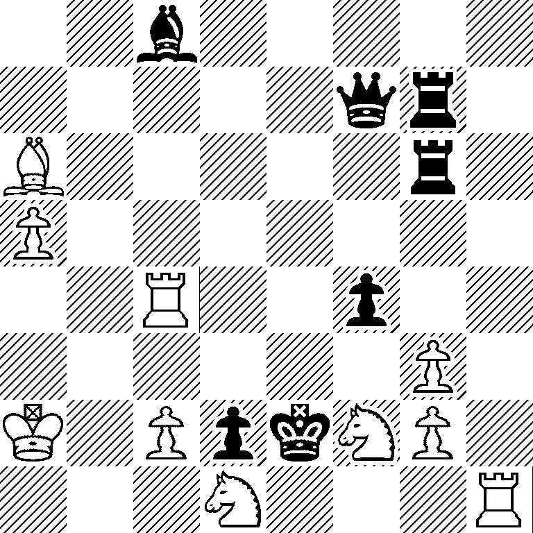 2b5/5qr1/B5r1/P7/2R2p2/6P1/K1PpkNP1/3N3R