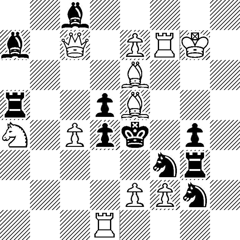 2b5/b1Q1PRK1/4B3/r2pB3/N1Ppk1p1/5nr1/4PPn1/3R4