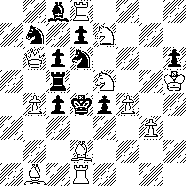 2bR4/1n1pN3/1Qpn3p/2r1N2K/1PpkpP2/6P1/3B4/1B1R4