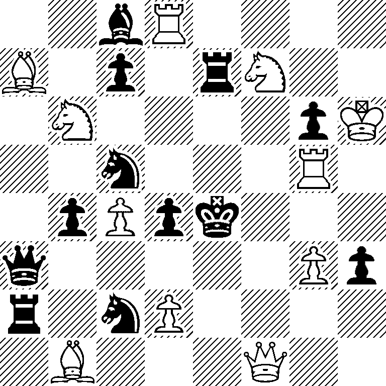 2bR4/B1p1rN2/1N4pK/2n3R1/1pPpk3/q5Pp/r1nP4/1B3Q2