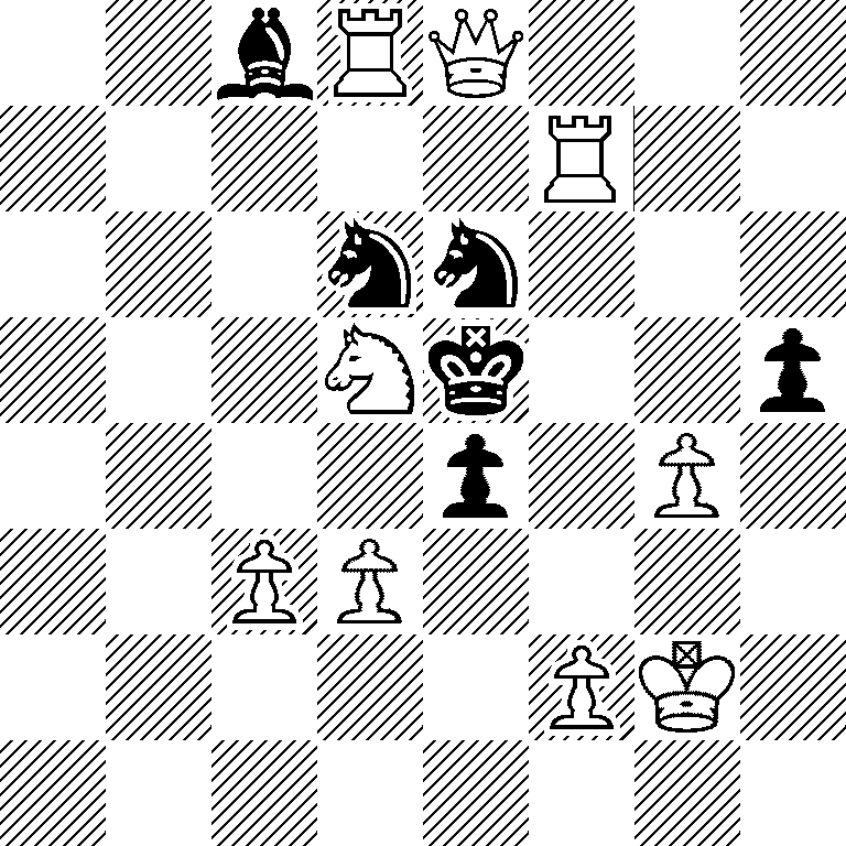 2bRQ3/5R2/3nn3/3Nk2p/4p1P1/2PP4/5PK1/8