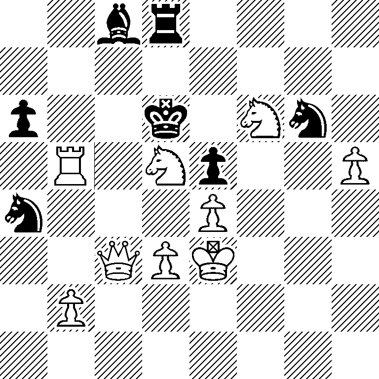 2br4/8/p2k1Nn1/1R1Np2P/n3P3/2QPK3/1P6/8