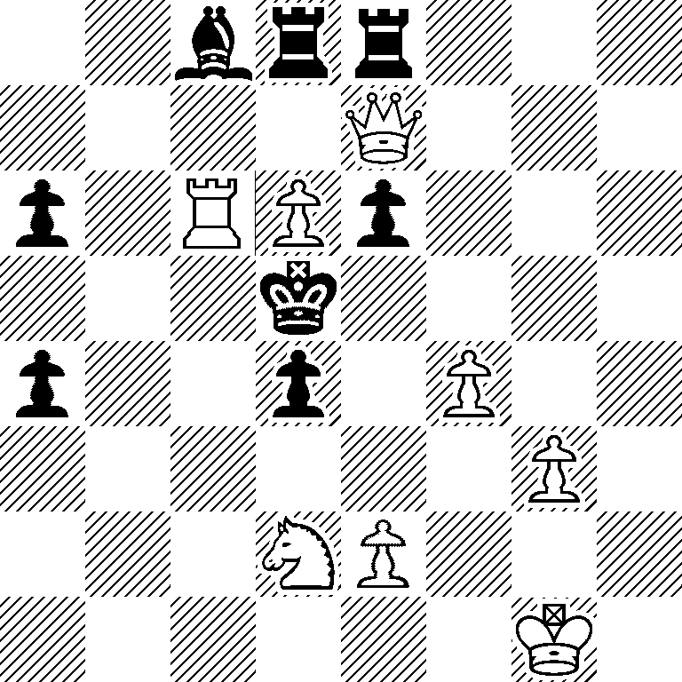 2brr3/4Q3/p1RPp3/3k4/p2p1P2/6P1/3NP3/6K1