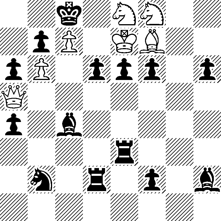 2k1NN2/1pP1KB2/pP1ppp1p/Q7/p1b5/4r3/1n1r1p1b/8