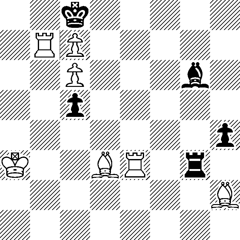 2k5/1RP5/2P3b1/2p5/7p/K2BR1r1/7B/8