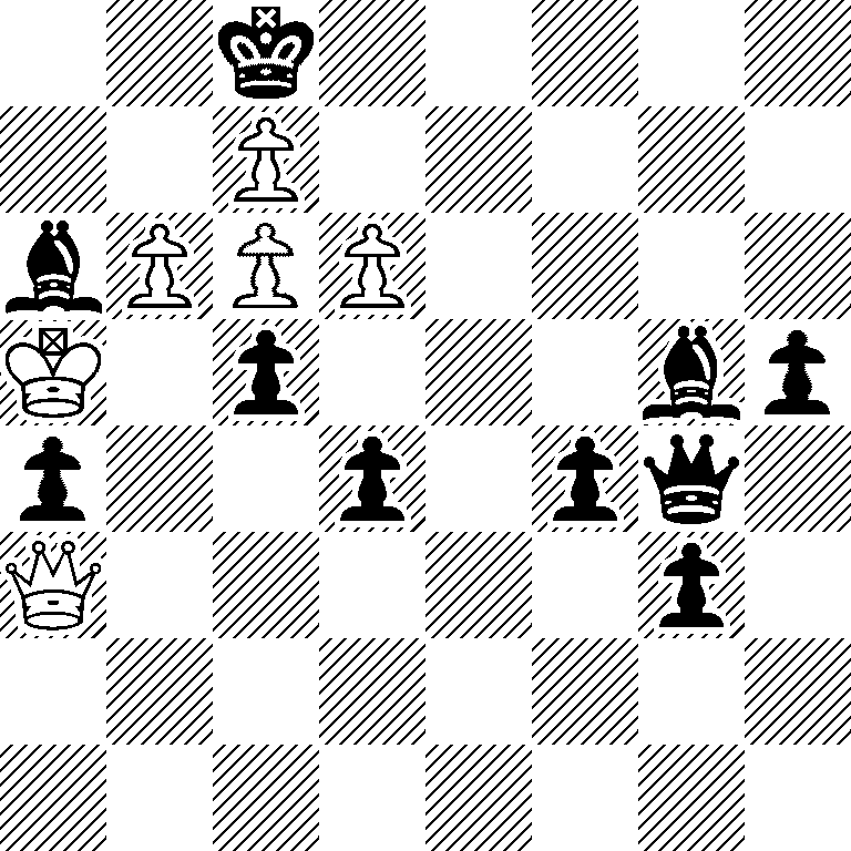 2k5/2P5/bPPP4/K1p3bp/p2p1pq1/Q5p1/8/8