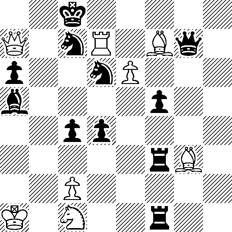 2k5/Q1nR1Bq1/p2nP3/b4p2/2pp4/5rB1/2P5/K1N2r2