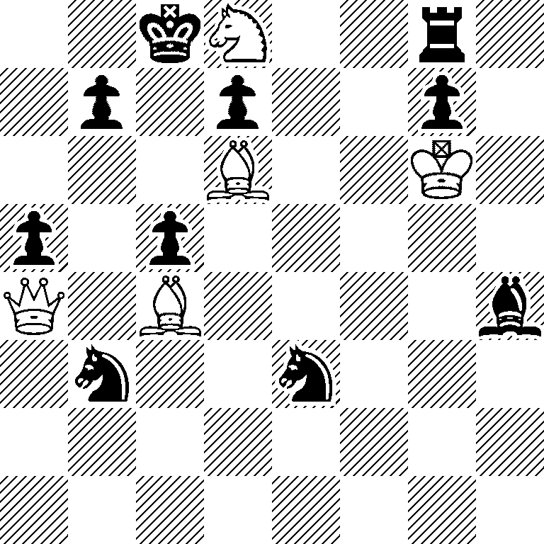2kN2r1/1p1p2p1/3B2K1/p1p5/Q1B4b/1n2n3/8/8