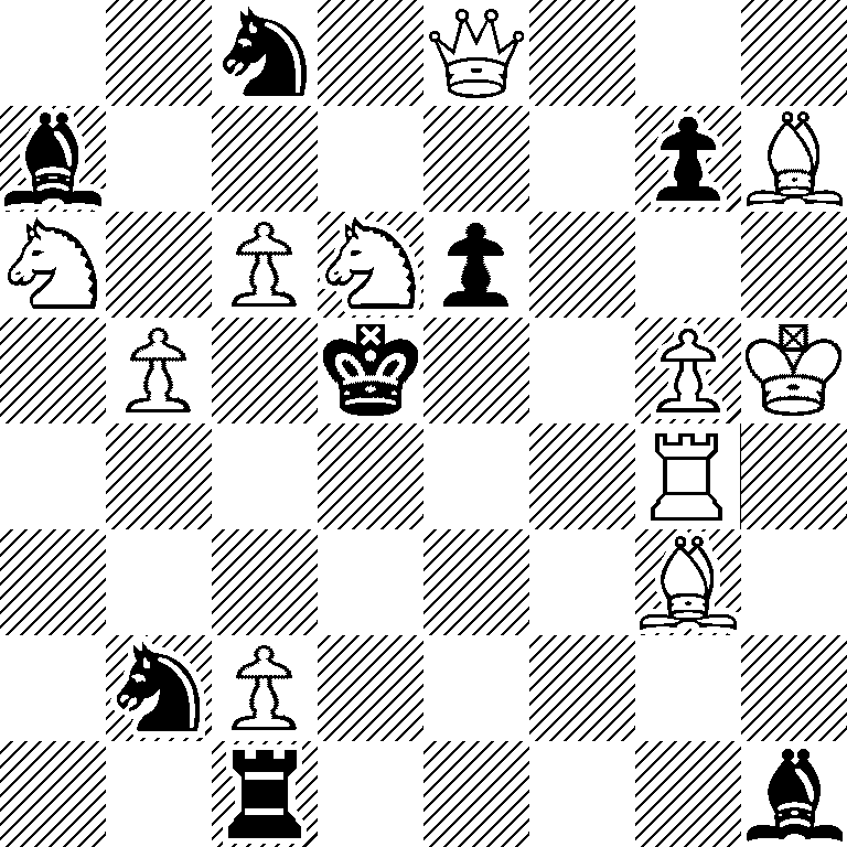 2n1Q3/b5pB/N1PNp3/1P1k2PK/6R1/6B1/1nP5/2r4b