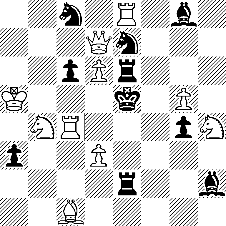 2n1R1b1/3Qn3/2pPr3/K3k1P1/1NR3pN/p2P4/4r2b/2B5