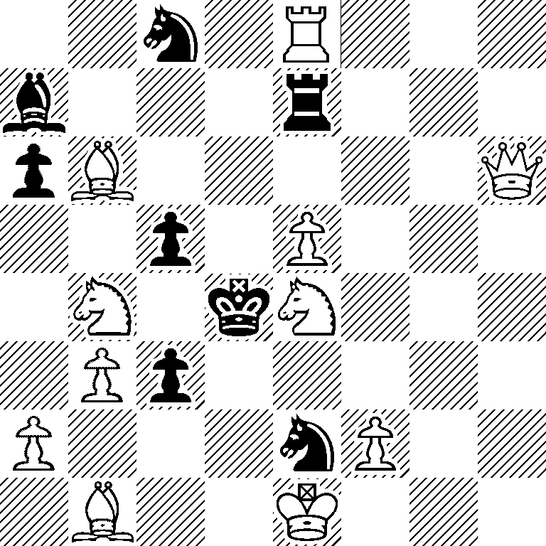 2n1R3/b3r3/pB5Q/2p1P3/1N1kN3/1Pp5/P3nP2/1B2K3