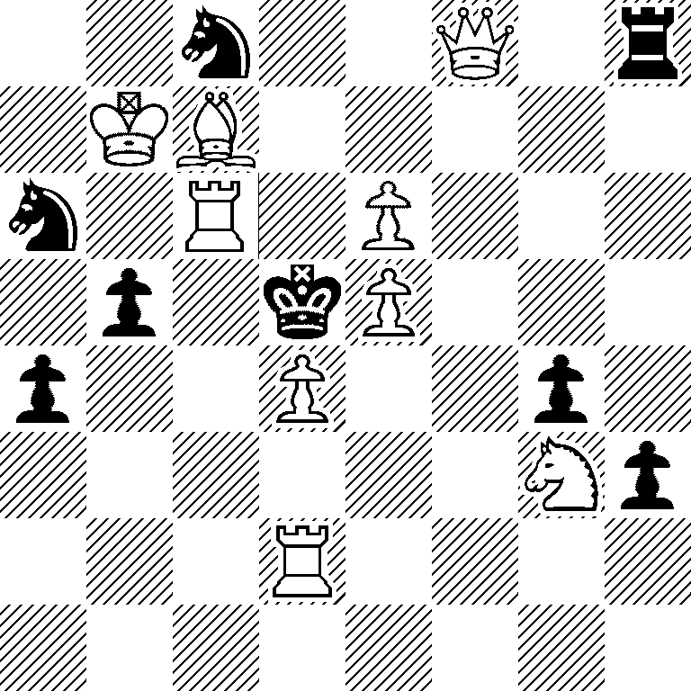 2n2Q1r/1KB5/n1R1P3/1p1kP3/p2P2p1/6Np/3R4/8