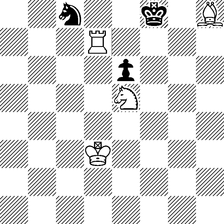 2n2k1B/3R4/4p3/4N3/8/3K4/8/8