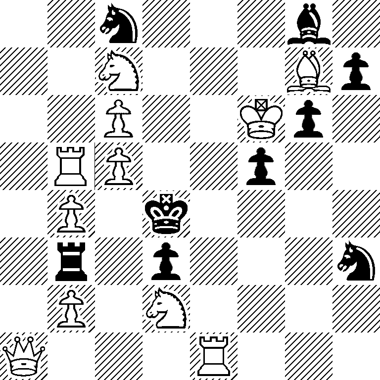2n3b1/2N3Bp/2P2Kp1/1RP2p2/1P1k4/1r1p3n/1P1N4/Q3R3