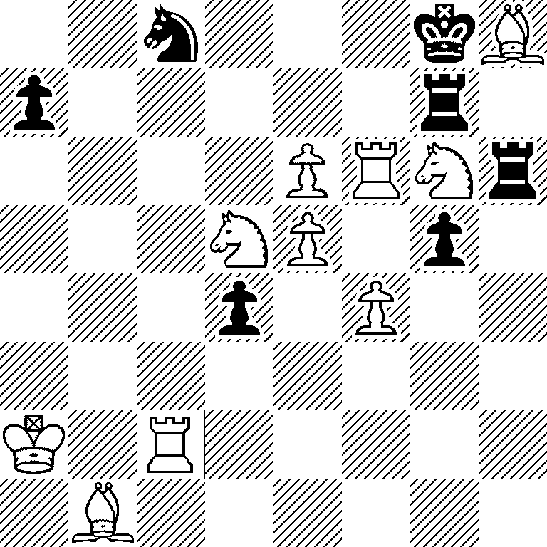 2n3kB/p5r1/4PRNr/3NP1p1/3p1P2/8/K1R5/1B6