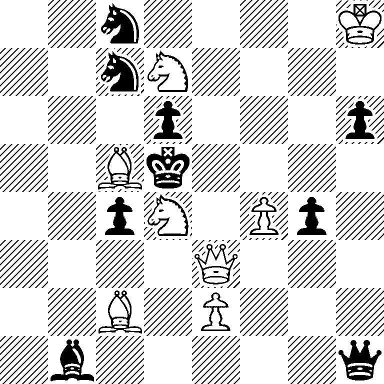 2n4K/2nN4/3p3p/2Bk4/2pN1Pp1/4Q3/2B1P3/1b5q