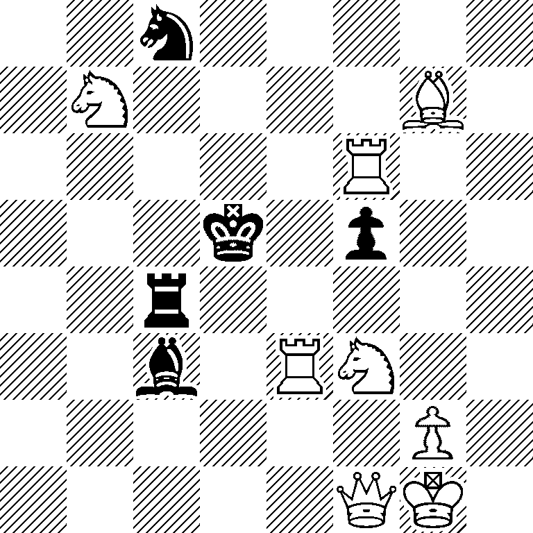 2n5/1N4B1/5R2/3k1p2/2r5/2b1RN2/6P1/5QK1