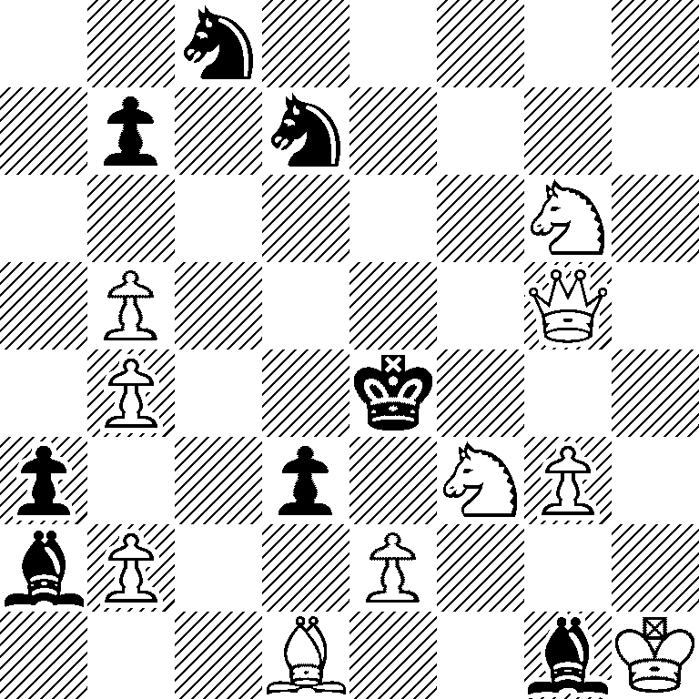 2n5/1p1n4/6N1/1P4Q1/1P2k3/p2p1NP1/bP2P3/3B2bK